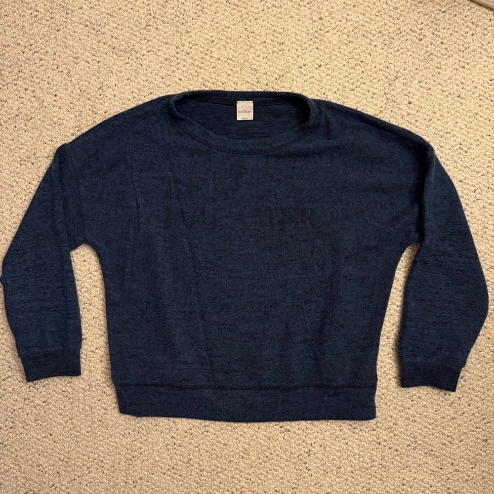 Women's "Dreamer" Heather Blue Sweater